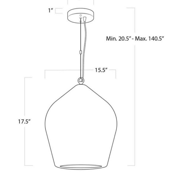 Regina Andrew Rattan Pendant Light - Picture 3 of 4